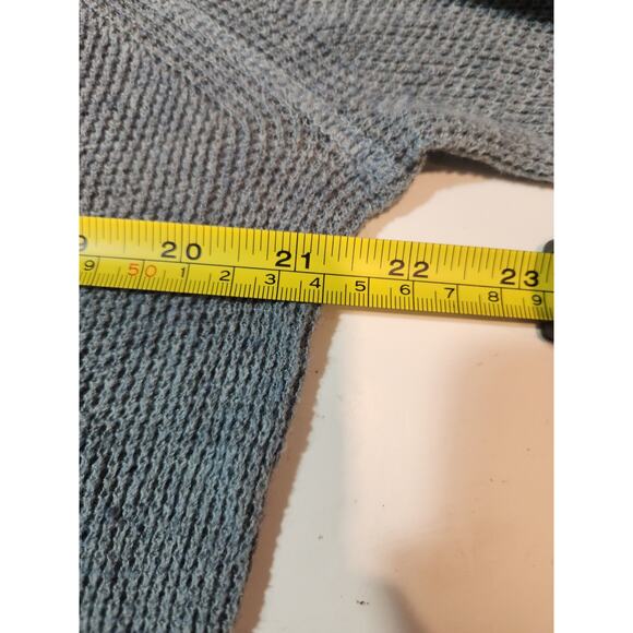 Prana Sweater Mens Large Blue Long Sleeve Knit Lightweight Preppy Academia Dad - Picture 5 of 9